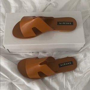 BRAND NEW slip on sandals